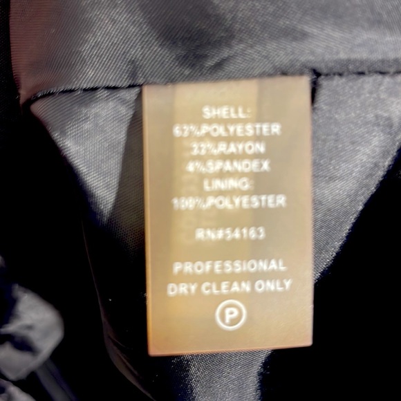 Calvin Klein Black Dress 6P Princess Seam Fit & Flare Sleeveless - Picture 9 of 15